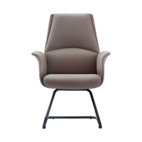 Chaises de conférence de luxe sans roue de chaise de visiteur de bureau commercial exécutif de Foshan pour le bureau de réunion