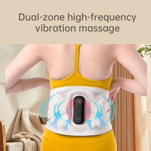 Ceinture de Massage Lombaire Chauffante, Support Dorsal Élastique, Ceinture de Sport Électrique à Lumière Rouge avec Vibration pour Perte de Poids et Modelage Corporel - Product Image 5