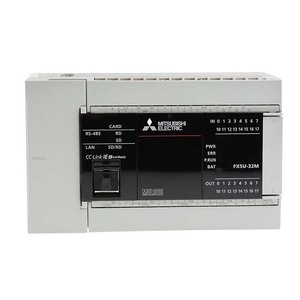 Controlador Programable Nuevo de la Marca Mitsubishi FX5U FX5U-80MT/ES FX5-4DA-ADP FX5-8EYT/ES FX5-485-BD FX5-8EYR/ES PLC - Product Image 2