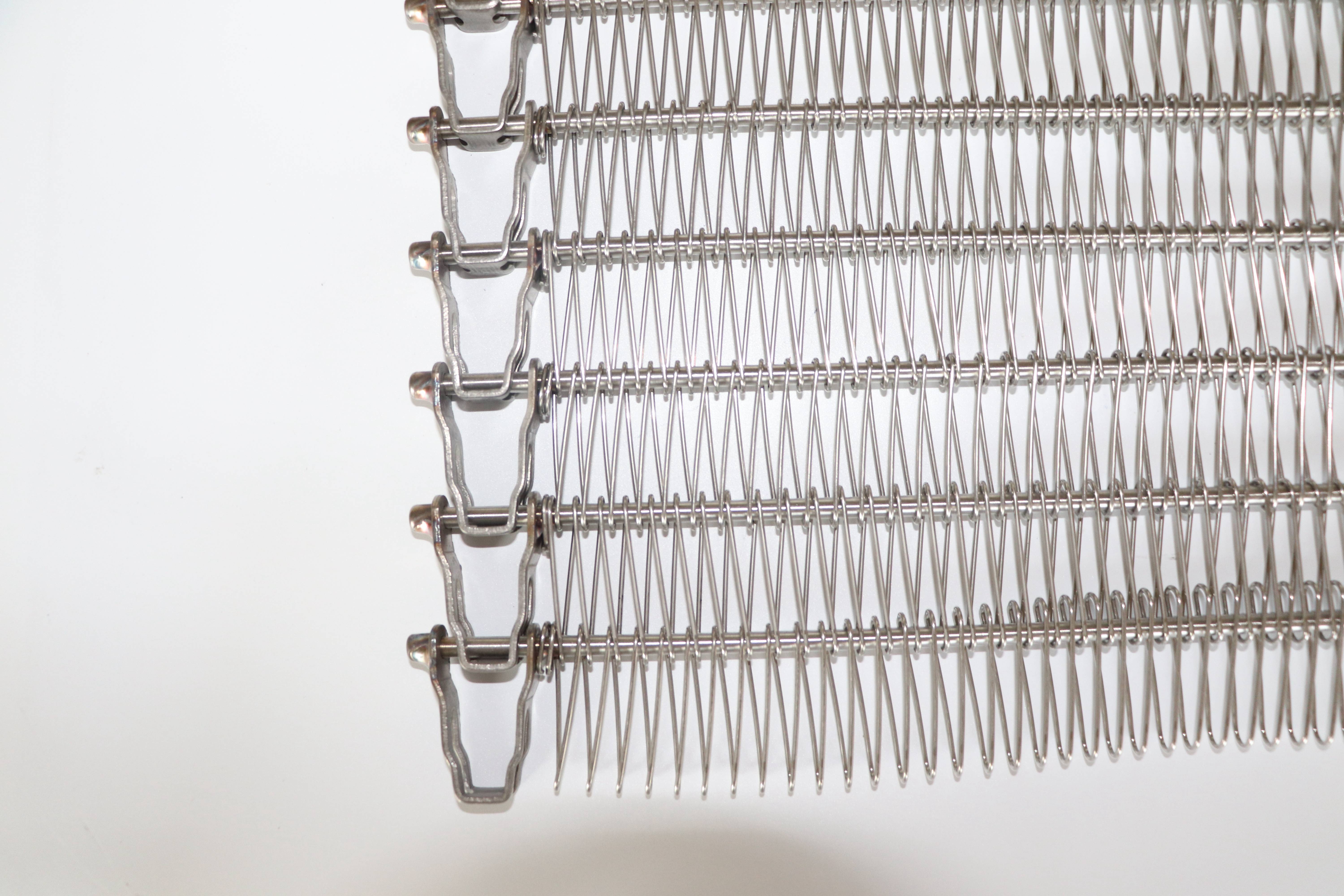 Adjustable Stainless Steel Flat Flex Belt Conveyor Sintered Wire Mesh