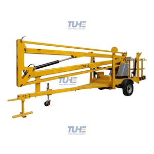 Hydraulic Boomlift Towobol <strong>Boom</strong> <strong>Lift</strong> Towwable Spider <strong>Boom</strong> <strong>Lift</strong> <strong>Platform</strong> - Product Image 3
