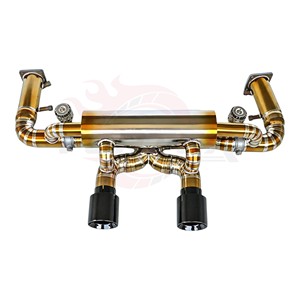 Escape Valvetronic de Aleación de Titanio Vortex para Porsche 911 991.2 Carrera GTS 3.0T, Silenciador Axleback de Alto Rendimiento - Product Image 1
