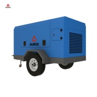 Compresseur d'air mobile électrique du système de contrôle intelligent 45kw de rendement énergétique élevé