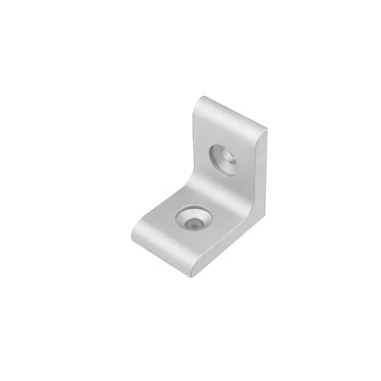 Corner Bracket 310.2600A.01 Silver Metal Right Angle Bracket Aluminum Profile L Shape Corner Bracket 30x30