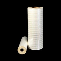 Rouleau de film de laminage thermique transparent holographique 3D en PET Bopp, 330 mm * 200 m * 25 microns