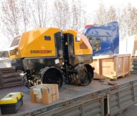 Mini-compacteur vibrant SRD016W de 1,635 tonne offrant une performance fiable à l'île de Norfolk pour la construction de réseaux souterrains