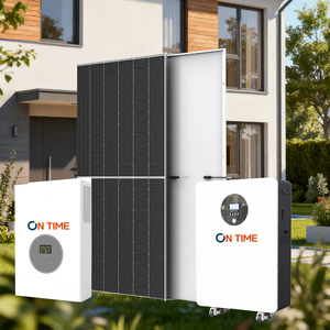 Sistema Solar Híbrido Conectado a la Red <span class=keywords><strong>de</strong></span> 6KW 16KWH, Conjunto Completo, Almacenamiento <span class=keywords><strong>de</strong></span> Energía Residencial para Filipinas, Impuestos Pagados DDP - Product Image 1