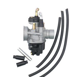 Carburateur Neuf Dellorto PHVA <span class=keywords><strong>MBK</strong></span> 12mm 17.5mm 2 Temps Booster pour Scooter Tomos <span class=keywords><strong>50cc</strong></span> PHBN 12MM 17.5MM Aluminium - Product Image 2