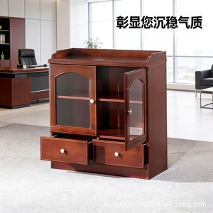 ตู้เก็บชาแบบเตี้ยสำหรับสำนักงาน ห้องประชุม ดีไซน์ทันสมัยเรียบง่าย - Product Image 4