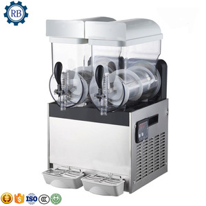 Máquina de Granizados Comercial para Tiendas de Té con Leche y Cafeterías, Máquina de Doble Cilindro para Derretir Nieve, Máquina de Bebidas Frías y Smoothies, Ahorro de Energía - Product Image 5