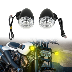 Clignotant de phare de moto pour Pan America Sportster S <span class=keywords><strong>Nightcrawler</strong></span> 975 21up ans Clignotant LED - Product Image 6