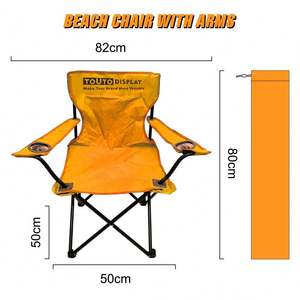 Chaises de plage personnalisées chaise pliante avec logo pour la plage chaise de plage pliante pour camping - Product Image 4