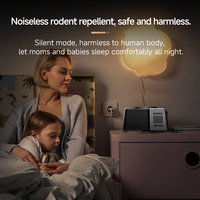 Répulsif à ultrasons pour insectes pour usage en ferme intérieure, matériau ABS, portée de 100-150 m, B03, fabriqué en Guangdong, garantie 1 an, sans contrôle par application