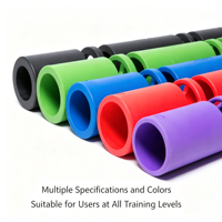 Baril de musculation fonctionnel VIPR – Version Standard Ronde Pro Carrée avec Poignée Antidérapante, Tube d'Énergie pour Fitness et Gym