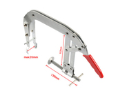 Kit d'outils de compresseur de ressort de soupape Outil de réglage de soupape de moteur Ensemble de compresseur de ressort pour soupapes de moteur