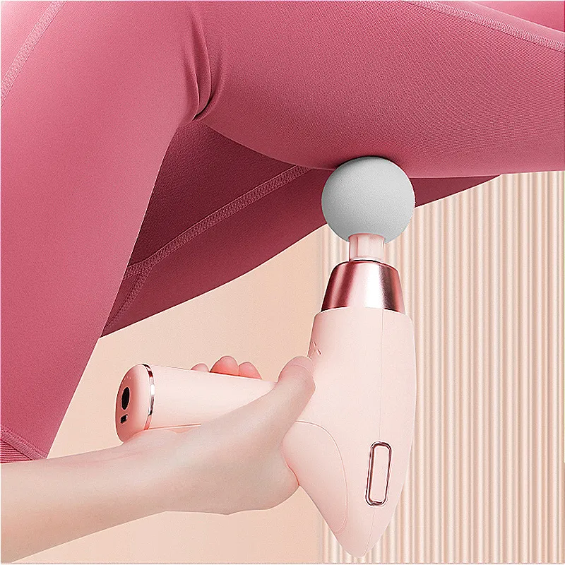 Túi nhỏ cơ thể tập thể dục trị liệu không dây sâu mô cơ thể thể thao rung Mini Massage Gun với trường hợp