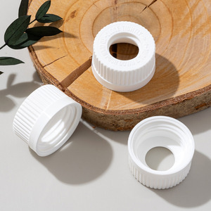 Tutup Pipet Plastik Anti Anak untuk Serum Penumbuh Rambut dengan Skala, Tutup Pipet Tekan dan Putar 24/400 - Product Image 3