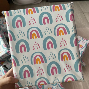 Thân thiện với môi Poly bưu phẩm tùy chỉnh in logo gửi thư vận chuyển chuyển phát nhanh Flyer bao bì túi bưu chính có thể tái chế bưu kiện phong bì - Product Image 3