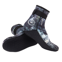 Chaussettes de plongée DIVESTAR MR010 en néoprène 7 mm imperméables, chaudes, antidérapantes pour la natation, la plongée en apnée, le surf et la plongée pour hommes adultes CN;GUA