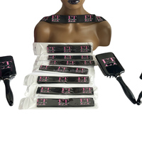 Boîte à perruques personnalisée de toutes sortes, brosse à bords, sac express, cartes pour cheveux, ensemble d'emballage pour cheveux, boîte à cheveux