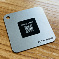 Étiquettes NFC mini personnalisées en usine 13,56 MHz, autocollants RFID HF passifs étanches pour contrôle d'accès intelligent, chaussures et vêtements