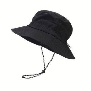 Sombrero de Pescador Personalizado con Logotipo para Hombre, Protección Solar, Impermeable, de Secado Rápido, con Cordón, 100% Lona de Algodón, para las Cuatro Estaciones - Product Image 4