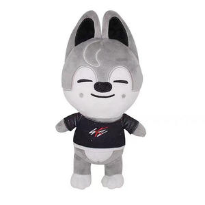 20cm Cartoon Stray Kids Weiches Plüschtier Bbokari Leebit Wolf Chan Puppym Geschenk für Kinder Erwachsene Fans aus PP-Baumwolle - Product Image 3