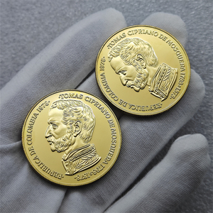 Medalla Conmemorativa Coleccionable de Tomas Cipriano De Mosquera, Leopardo, 15000 Pesos Colombianos, 1978 - Product Image 2