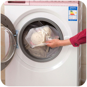 Laundry Mesh Bags Large Medium Small Foldable Washing Machine Clothes Organizer For Sweaters Underwear Protection Bathroom Use - Product Image 3