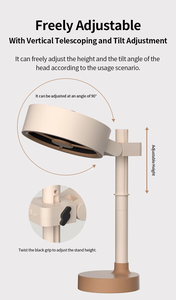 Mini <span class=keywords><strong>Cappa</strong></span> da Cucina da Tavolo con <span class=keywords><strong>Scarico</strong></span> Lineare, Design Smontabile per Facile Pulizia e Sostituzione del Filtro - Product Image 2