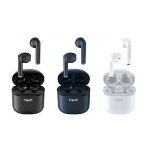 Gt-Tw007 Havit Earbuds Manufacturing Handsfree Bt 5.0 Earphone Wireless Tws Airbuds Audio Earbuds For Mobile Phone