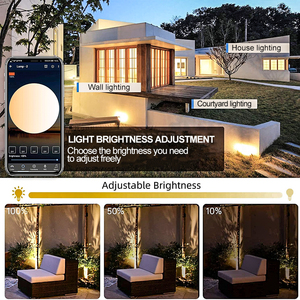 Nhà Máy Bán buôn 200 Wát năng lượng mặt trời ngoài trời không thấm nước điều khiển từ xa + điều khiển không dây RGB LED Flood Lights - Product Image 4