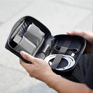 Vải công nghệ điện tử tổ chức Túi du lịch cho Bộ sạc cáp tai nghe điện thoại và USB bên ngoài trường hợp đĩa cứng - Product Image 3