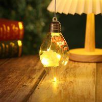 Ampoule LED décorative en forme de fleur avec lumières féériques roses blanc chaud, ornement suspendu, décoration romantique pour la maison, cadeau, vente en gros