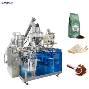 Nenosun mesin kemasan kantong otomatis buatan mesin kemasan multifungsi bedak kakao tepung rempah-rempah