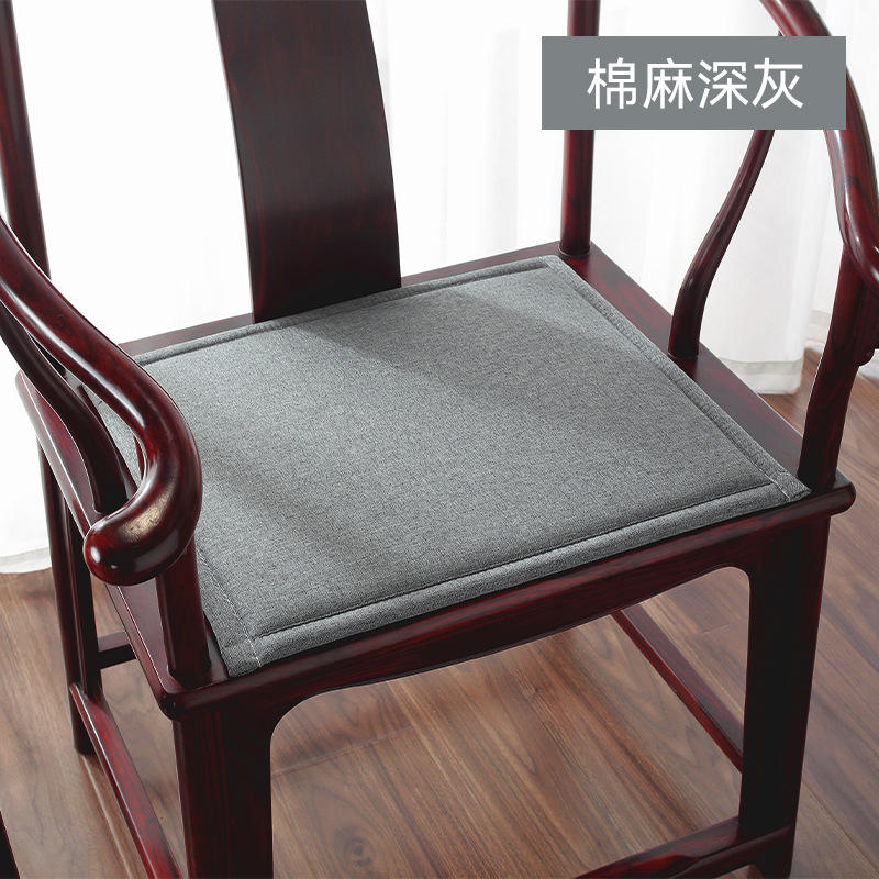 ผ้าฝ้ายและผ้าลินินสีเทาเข้ม