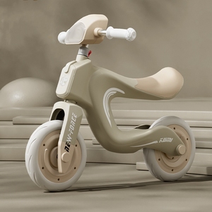 Outdoor-Kinder-Gleichgewichtsauto aufblasbare Räder 12-Stehlzoll-Gleichgewichtsfahrrad Kinder ohne Pedal-Fahrrad Fahrrad - Product Image 3