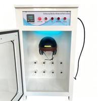 Séchoir et Laveur Électrique pour Casques, Gants et Chaussures avec Stérilisation UV et Ozone 2500W 220-240V/110V – Machine de Nettoyage à Sec pour 1 Casque et 4 Gants CE