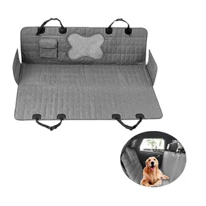 RTS Wholesale Pet Car Seat Cover For Large Dogs Waterproof And Scratch Car Mat Pet Dog Car Bed Cat Seat Protector
