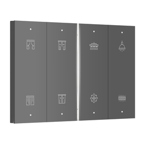 Zigbee chuyển đổi thông minh thông minh 1-7 <span class=keywords><strong>Push</strong></span> nút nhựa Bảng điều chỉnh chuyển đổi ứng dụng điều khiển tường chuyển đổi ánh sáng thông minh cho biệt thự nhà khách sạn - Product Image 1