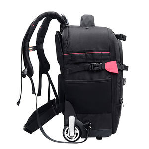 Personnalisé professionnel de luxe à roues grande capacité caméra équipement <span class=keywords><strong>Neewer</strong></span> 2-en-1 caméra roulante sac à dos valise à roulettes - Product Image 3