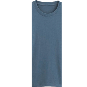 Camiseta de Manga Corta con Cuello Redondo, Estilo Urbano, Ecológica, Transpirable, para Mujer, de Algodón Orgánico Gris - Product Image 3