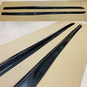 W205 Clase <span class=keywords><strong>C</strong></span> Fibra de carbono Estilo PSM Faldas laterales Labio de parachoques lateral para Mercedes Benz Clase <span class=keywords><strong>C</strong></span> W205 C63 C43 <span class=keywords><strong>AMG</strong></span> - Product Image 3