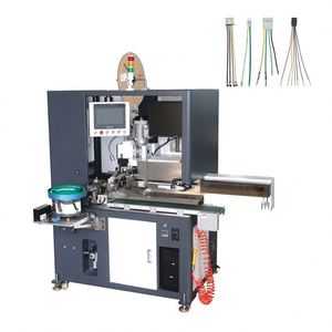 Hoàn toàn tự động AMP và te kết nối Máy Uốn Tóc bồng Dây cáp cắt Dải thiết bị đầu cuối uốn nhà nối chèn nhúng máy thiếc - Product Image 3