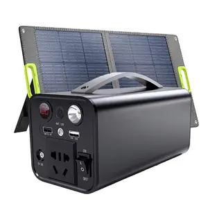 Goedkope Prijs Kleine 200W Lithium-Energieopslag Outdoor Powerbank Station Back-Up Draagbare Zonne-Energiecentrale