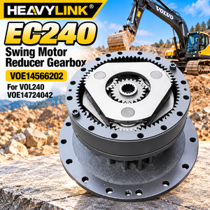 Reductor de Giro para Excavadora EC240, Caja de Engranajes VOE14566202 14724042, Ensamblaje de Reducción de Giro para VOL240 - Product Image 4