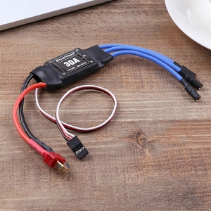 Contrôleur de vitesse de moteur sans balais XXD 30A 2-4S ESC BEC en métal pour hélicoptère RC T-rex 450 V2, mini quadricoptère, drone - Product Image 6