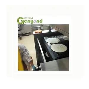 Arábica máquina de fazer pão Chapati que faz a máquina Panqueca Fina que faz a máquina