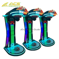 Machine de boxe Punch Arcade ACS Games Source Factory, en métal, pour divertissement urbain, à monnayeur, prise US, 1 joueur, garantie 1 an
