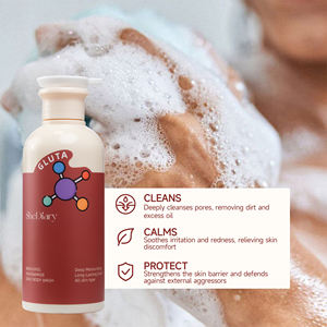 Shediary Skincare OEM, Fabricante de Productos para el Cuidado Corporal, Gel de Baño Blanqueador, Gel de Baño Iluminador con <span class=keywords><strong>Glutatión</strong></span> y Niacinamida, 500 ml - Product Image 3